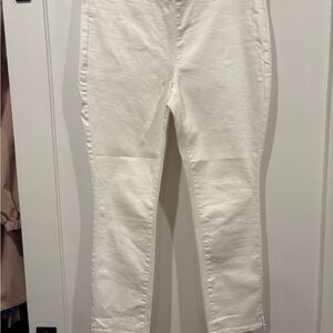 NYDJ White Skinny Stretch Jeans